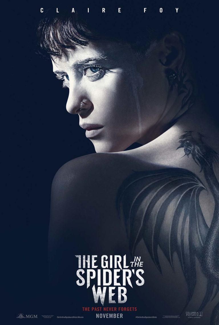 THE GIRL IN THE SPIDER’S WEB HITS THEATRES IN 2018